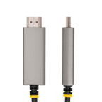 StarTech 136B-USBC-HDMI213M USB-C to HDMI 2.1 Cable black horizontal view