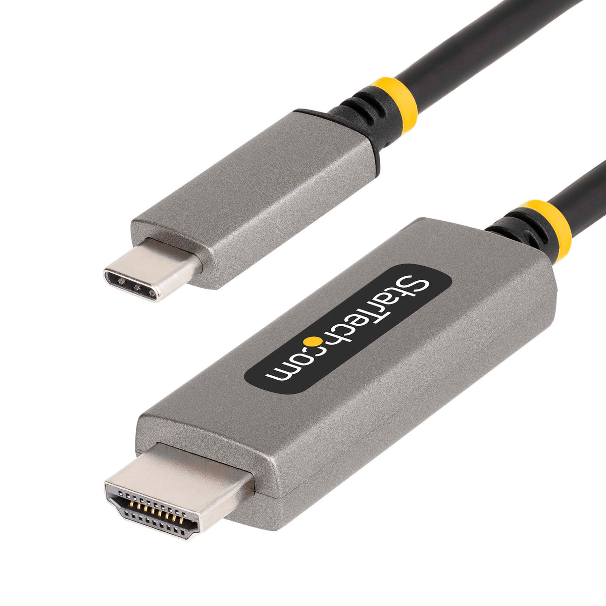 StarTech 134B‑USBC‑HDMI211M USB‑C to HDMI 2.1 Adapter Cable showing USB‑C and HDMI connectors