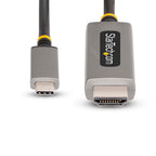 StarTech 134B-USBC-HDMI211M USB-C to HDMI 2.1 Adapter Cable shown in a side view