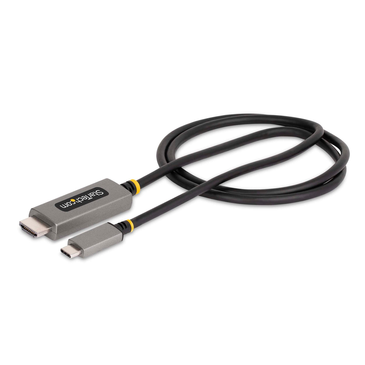 StarTech 136B-USBC-HDMI213M USB-C to HDMI 2.1 Cable plain background view