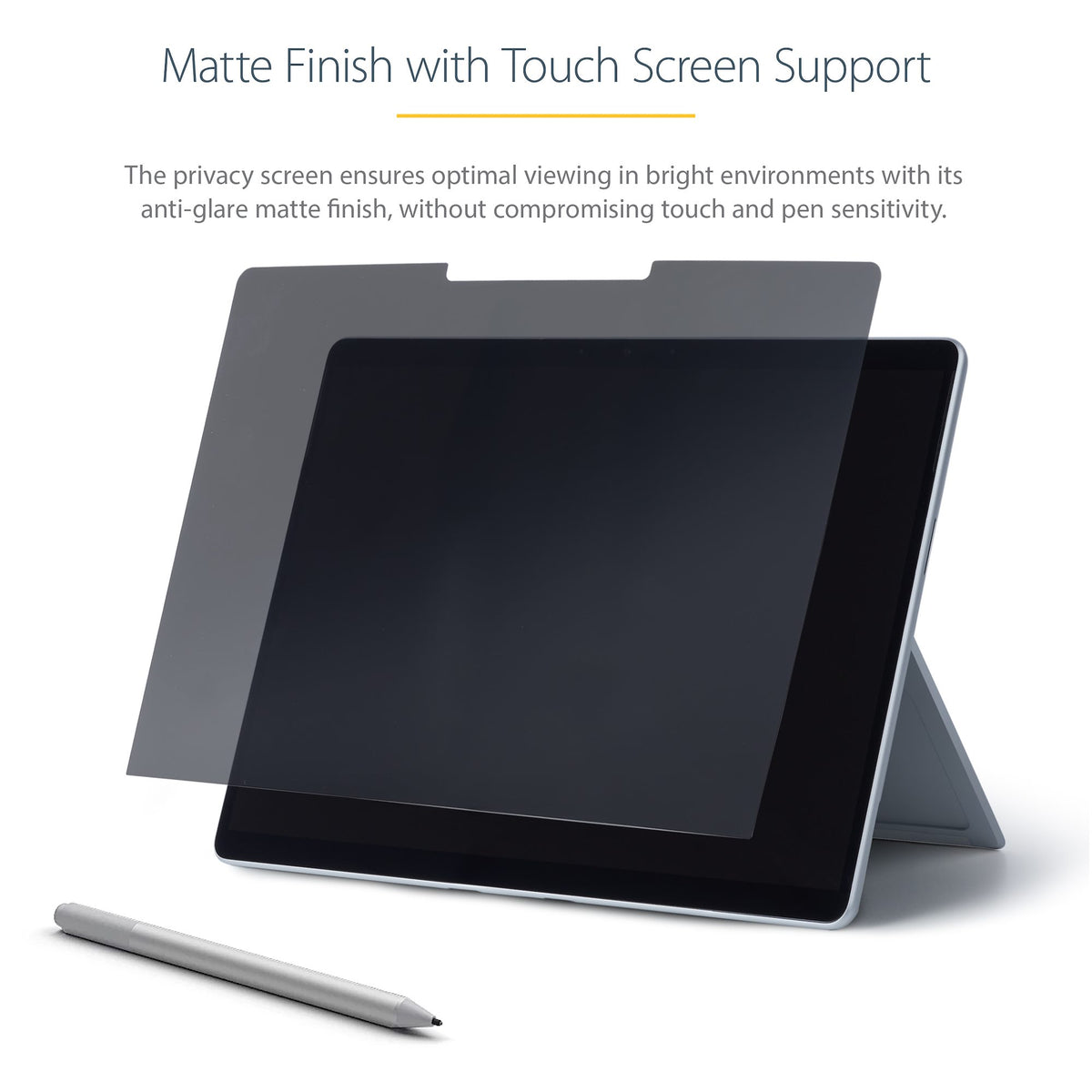 StarTech 135S-PRIVACY-SCREEN showing the 13.5‑inch privacy filter laid flat
