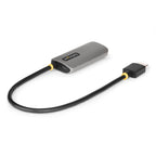 StarTech 148B-HDMI-DP-8K HDMI to DisplayPort 8K 60Hz Active Adapter Cable shown from a side angle