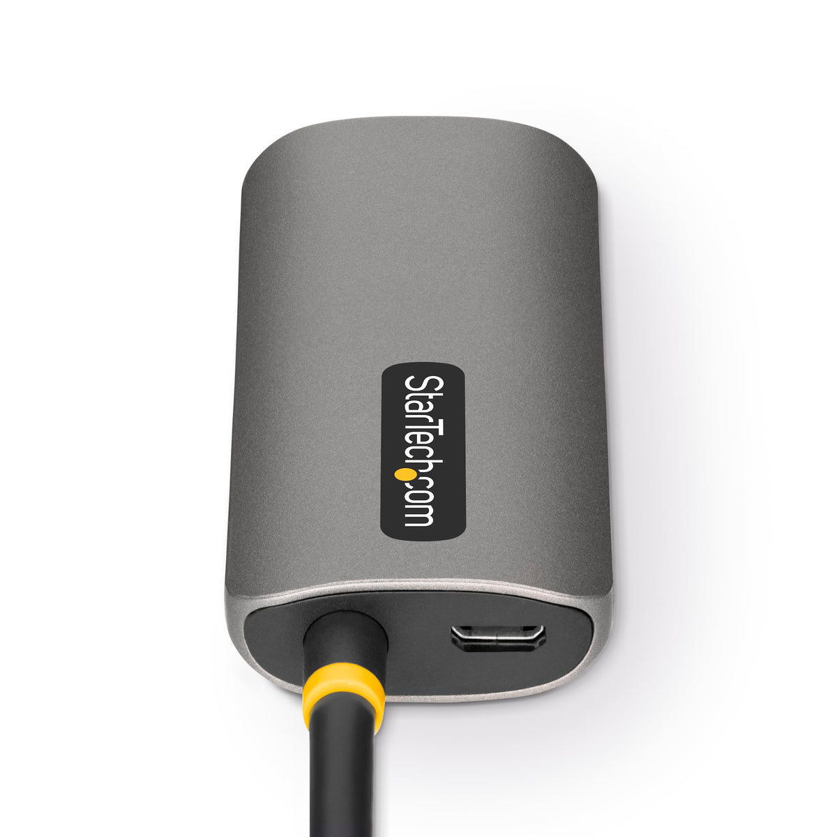 StarTech 148B-HDMI-DP-8K HDMI to DisplayPort 8K 60Hz Active Adapter Cable shown from side angle