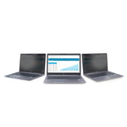 StarTech 14LM-PRIVACY-SCREEN 14-Inch Magnetic Laptop Privacy Screen 16:9 – 2-Year Warranty displayed mounted on a laptop