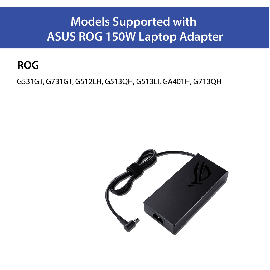 ASUS ROG Original OEM 150W 6.0mm 20V Laptop Charger Adapter