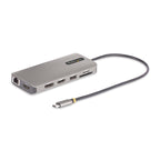 StarTech 154B-USBC-MULTIPORT USB-C Triple-Monitor Docking Station main view showing the dock unit