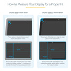 StarTech 156L-PRIVACY-SCREEN 15.6-Inch 16:9 Laptop Privacy Screen – 2-Year Warranty showing the privacy filter laid flat