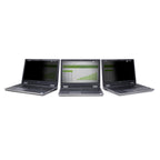 StarTech 156T6-PRIVACY-SCREEN 15.6-Inch 16:10 Flip-Up Touch Privacy Screen showing the flip‑up filter mounted on a laptop