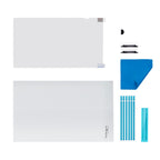 StarTech 156T6-PRIVACY-SCREEN 15.6-Inch 16:10 Flip-Up Touch Privacy Screen folded open showing the privacy filter