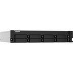 QNAP TS-832PXU-RP-4G 8 Bay Quad Core High Speed SMB Rackmount NAS Enclosure