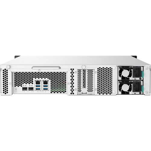 QNAP TS-832PXU-RP-4G 8 Bay Quad Core High Speed SMB Rackmount NAS Enclosure
