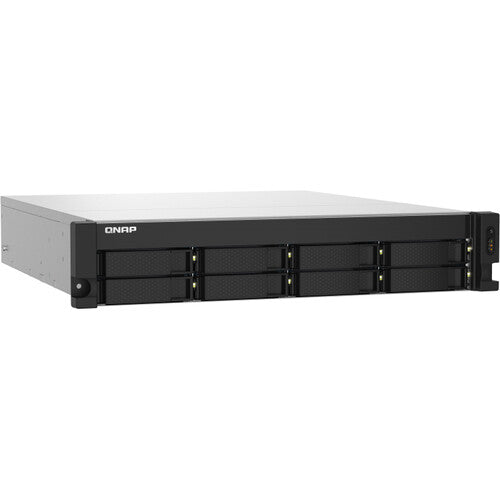 QNAP TS-832PXU-RP-4G 8 Bay Quad Core High Speed SMB Rackmount NAS Enclosure