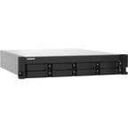 QNAP TS-832PXU-RP-4G 8 Bay Quad Core High Speed SMB Rackmount NAS Enclosure