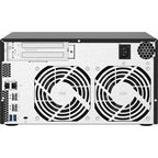 QNAP TS-832PX-4G Quad Core 8 Bay Desktop Network Attached Storage Enclosure - Black