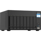 QNAP TS-832PX-4G Quad Core 8 Bay Desktop Network Attached Storage Enclosure - Black
