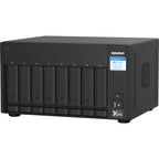 QNAP TS-832PX-4G Quad Core 8 Bay Desktop Network Attached Storage Enclosure - Black