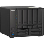 QNAP TS-h973AX-8G 9 Bay QuTS Hero Network Attached Storage NAS Enclosure - Black