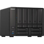 QNAP TS-h973AX-8G 9 Bay QuTS Hero Network Attached Storage NAS Enclosure - Black