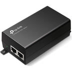 TP-Link TL-POE160S 30W Up to 100 Meters PoE+ Adapter/Injector - Black