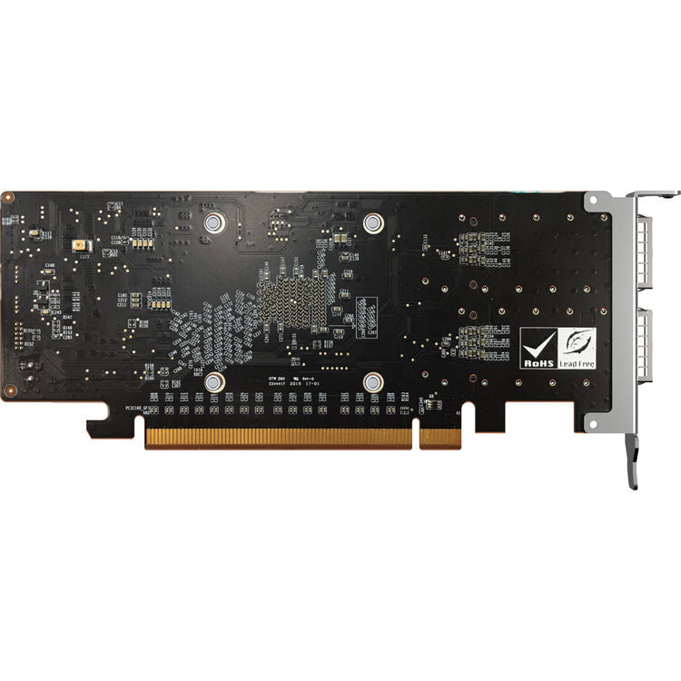 Computer graphics card on a white background