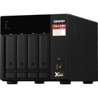 QNAP TS-473A-8G Quad Core 4 Bay Desktop Network Attached Storage Enclosure - Black