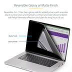 StarTech 162MM-PRIVACY-SCREEN 16-Inch MacBook Pro Magnetic Privacy Screen showing magnetic attachment on a laptop