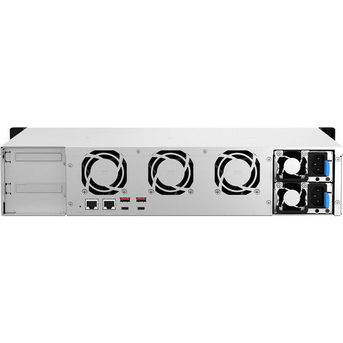 QNAP TS-873AeU-RP-4G 8 Bay Quad Core High Speed Short Depth 2U Rackmount NAS