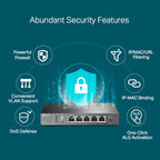 TP-Link Omada ER7206 Multi-WAN Professional Wired Gigabit VPN Router