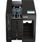 QNAP TS-253E-8G Quad Core 2 Bay 2.5GbE Desktop Network Attached Storage - Black
