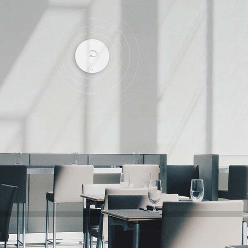 TP-Link Omada EAP620 HD AX1800 Wireless Ceiling Mount WiFi 6 Access Point - White