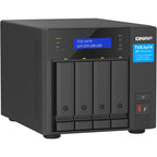 QNAP TVS-h474-PT-8G 4 Bay 2.5GbE Desktop Network Attached Storage - Black