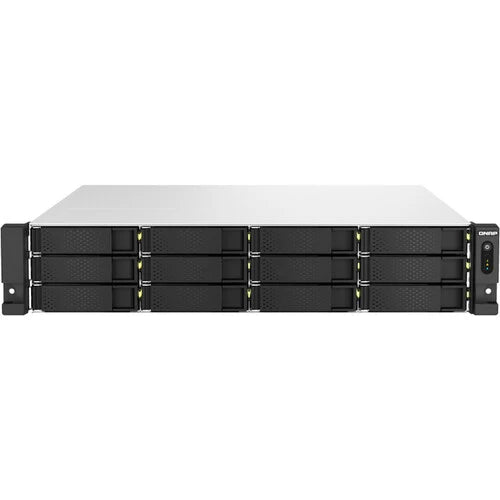 QNAP TS-h1887XU-RP-E2336-16G NAS | 18-Bay Hybrid | 2U Rackmount | Intel Xeon E-2336 | 16GB ECC DDR4 | Dual 10GbE + 2.5GbE | Redundant PSU | 5 Years Warranty