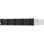 Two black USB devices on a white background