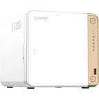 QNAP TS-462-4G Dual Core 4 Bay Network Attached Storage Enclosure