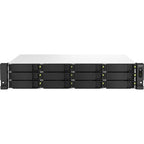 QNAP TS-1264U-RP-8G 12 Bay Quad Core High Speed 2U Rackmount NAS