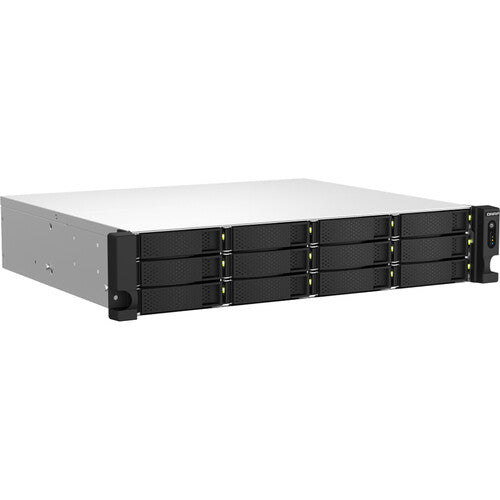 QNAP TS-1264U-RP-8G 12 Bay Quad Core High Speed 2U Rackmount NAS