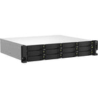 QNAP TS-1264U-RP-8G 12 Bay Quad Core High Speed 2U Rackmount NAS