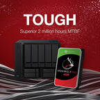 Seagate IronWolf Pro 4TB 3.5" 7200RPM SATA 6Gb/s NAS Internal Hard Disk Drive