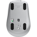 Logitech Master Series MX Anywhere 3S 8000 DPI Compact Wireless Mouse - Pale Grey