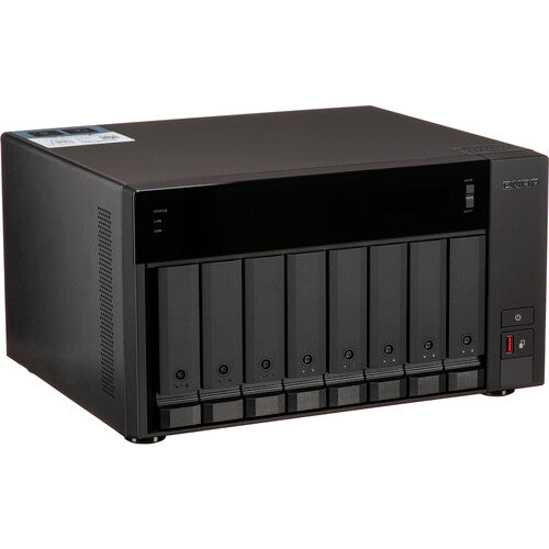 QNAP TVS-h874-i5-32G 8 Bay 2.5GbE Desktop Network Attached Storage - Black