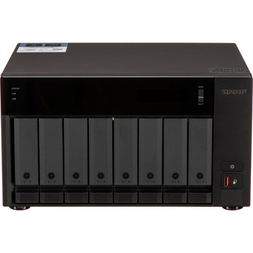 QNAP TVS-h874-i5-32G 8 Bay 2.5GbE Desktop Network Attached Storage - Black