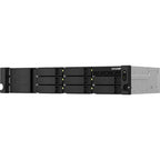 QNAP TS-864eU-RP-8G 8 Bay High-Speed 2U Short Depth Rackmount NAS