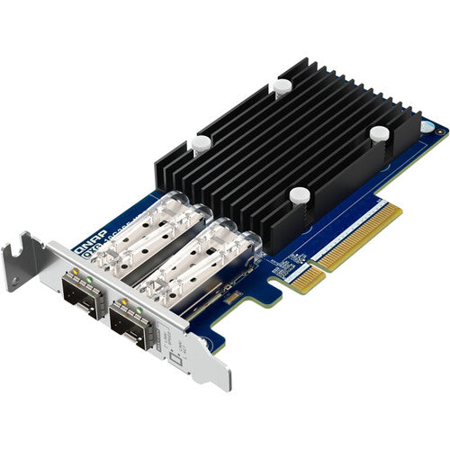 QNAP QXG-10G2SF-X710 Dual Port 10GbE PCIe 3.0 Network Expansion Card