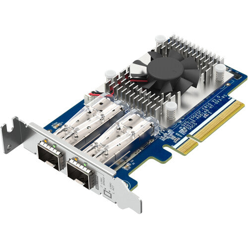 QNAP QXG-25G2SF-E810 Dual Port 25GbE PCIe 4.0 Network Expansion Card