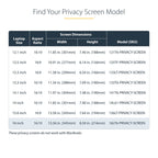 StarTech 16LT6-PRIVACY-SCREEN 16-Inch 16:10 Flip-Up Touch Privacy Screen showing the flip‑up panel against a neutral
