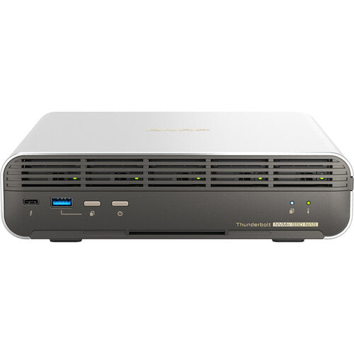 QNAP TBS-h574TX-i3-12G 5 Bay 10GbE High-Performance Thunderbolt 4 E1.S All-Flash NASbook