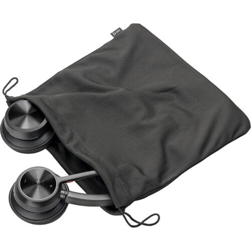Poly Voyager 4320-M Microsoft Teams Certified Bluetooth Wireless Headset with Charging Stand - Black