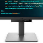 BenQ RD240Q 24.1” 60Hz 2560x1600 WQXGA USB-C Ergonomic Programming Monitor with Built-in Speaker