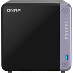QNAP TS-432X-4G Quad Core 4 Bay 10GbE Desktop NAS with ARM Alpine AL524 - Black