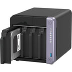 QNAP TS-432X-4G Quad Core 4 Bay 10GbE Desktop NAS with ARM Alpine AL524 - Black